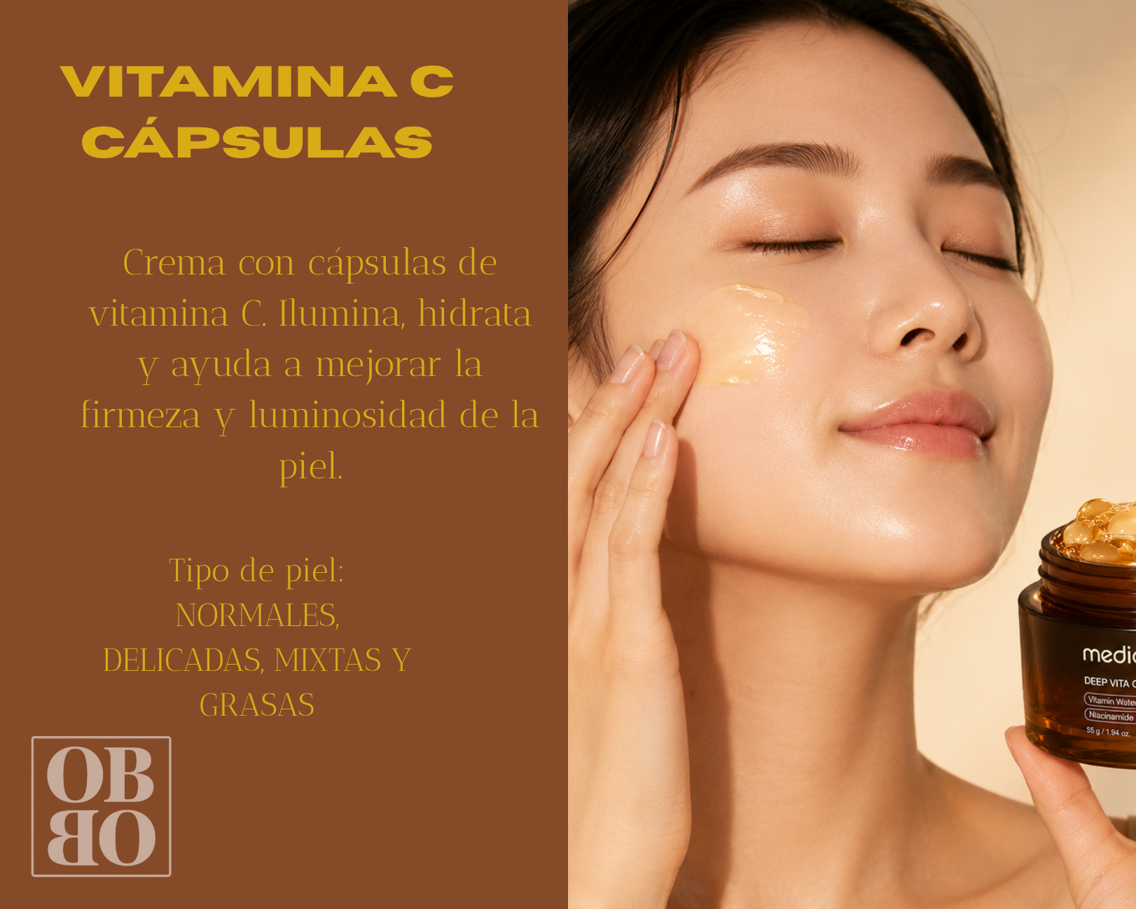 Crema vitalizante - Medicube Deep Vita C Capsule Cream