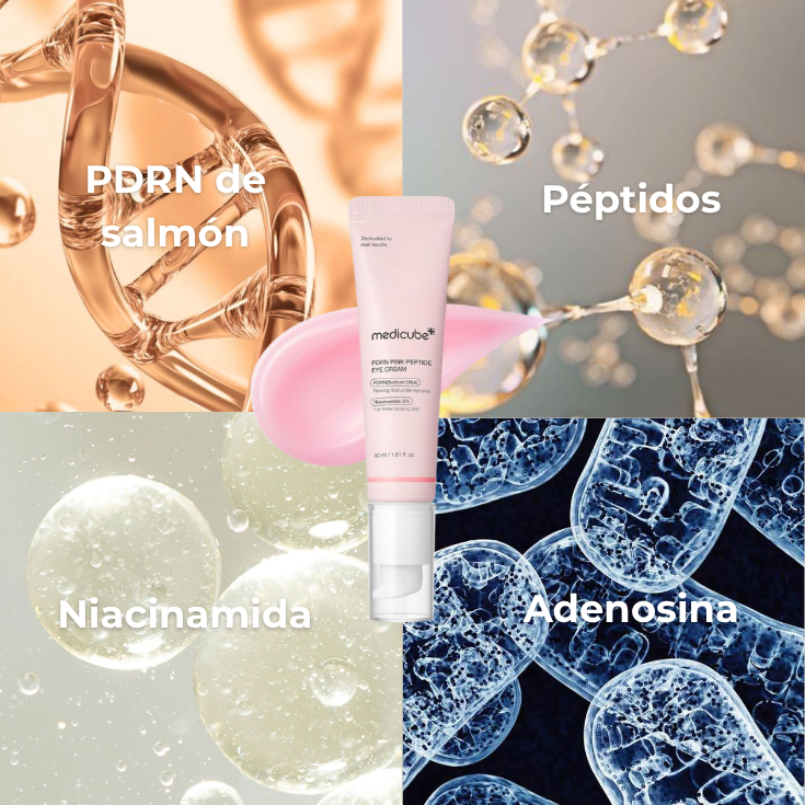 CONTORNO DE OJOS - Medicube Pdrn Pink Peptide Eye Cream