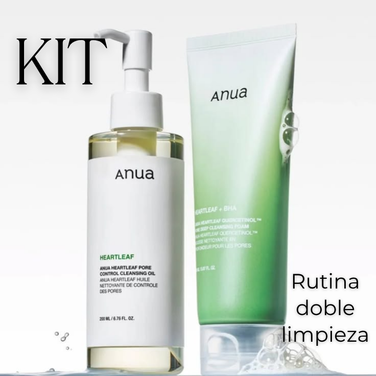 KIT DOBLE LIMPIEZA - Anua
