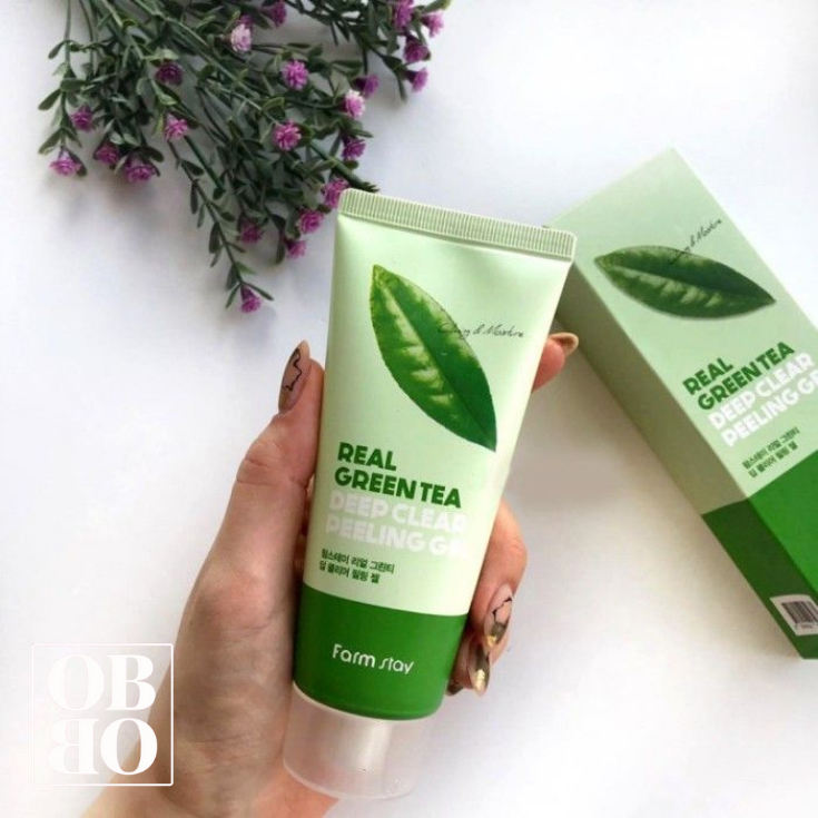 EXFOLIANTE FACIAL - Exfoliante green tea farmstay