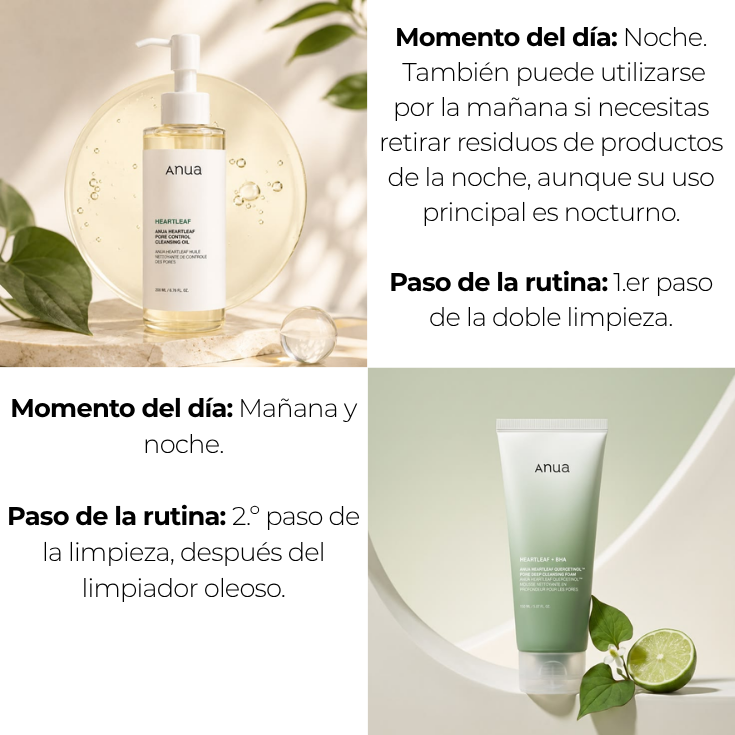 KIT DOBLE LIMPIEZA - Anua