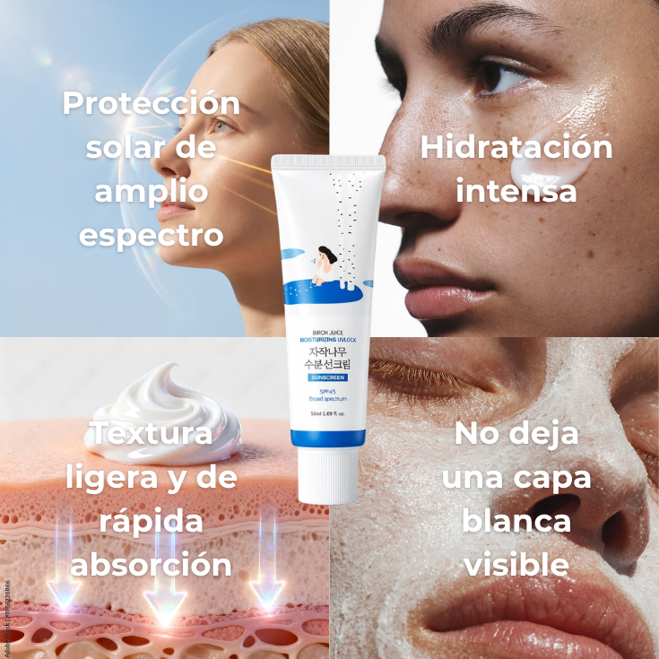 PROTECTOR SOLAR - Round Lab Birch Juice Moisturizing Sunscreen