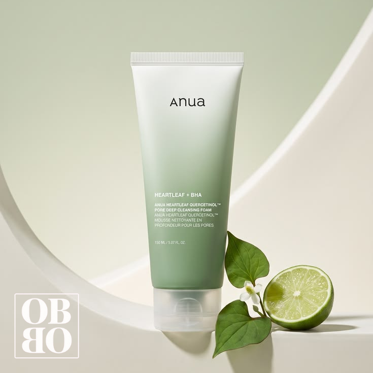 JABÓN ANTIACNÉ - Anua Heartleaf Quercetinol Pore Deep Cleansing Foam