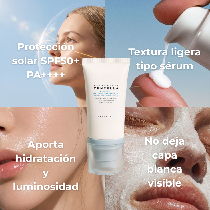 PROTECTOR SOLAR - Skin1004 Madagascar Centella Hyalu-Cica Water Fit Sun Serum