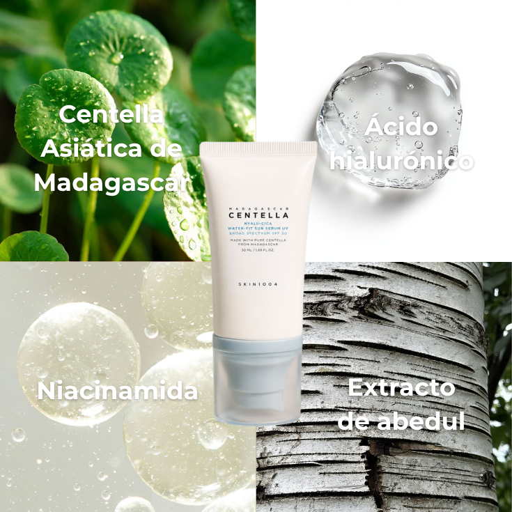 PROTECTOR SOLAR - Skin1004 Madagascar Centella Hyalu-Cica Water Fit Sun Serum