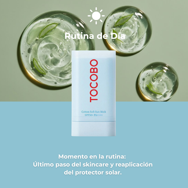 PROTECTOR SOLAR - Tocobo Cotton Soft Sun Stick Spf50+ Pa++++