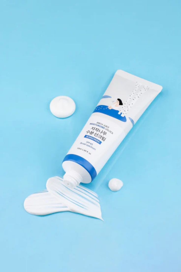 Bloqueador facial - Round Lab Birch Juice Moisturizing Sunscreen