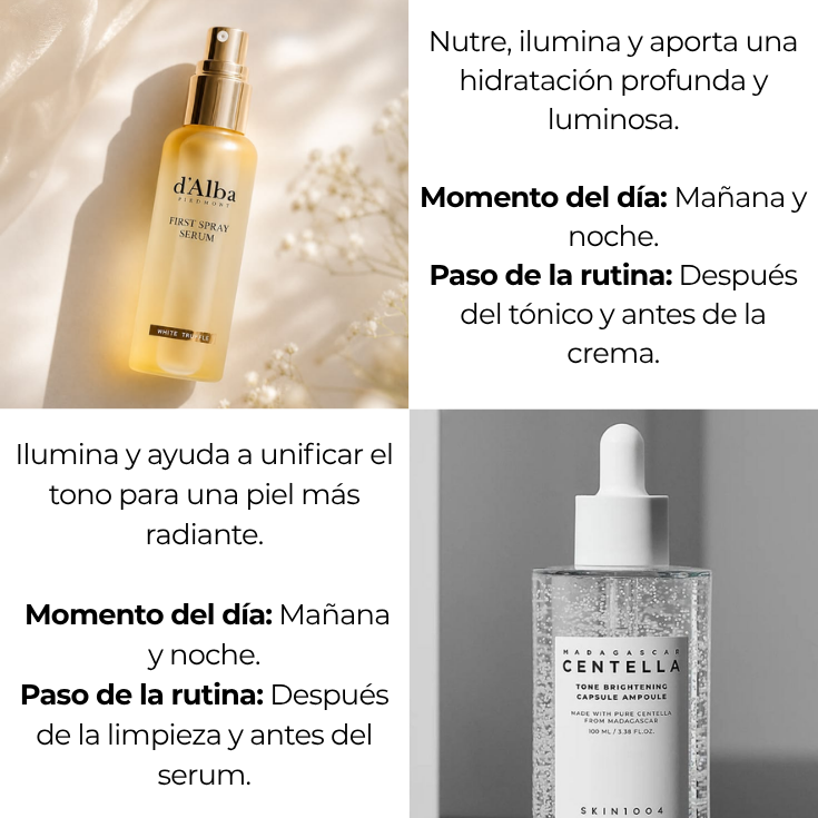 KIT HIDRATACION Y FRESCURA - D'ALBA - SKIN1004