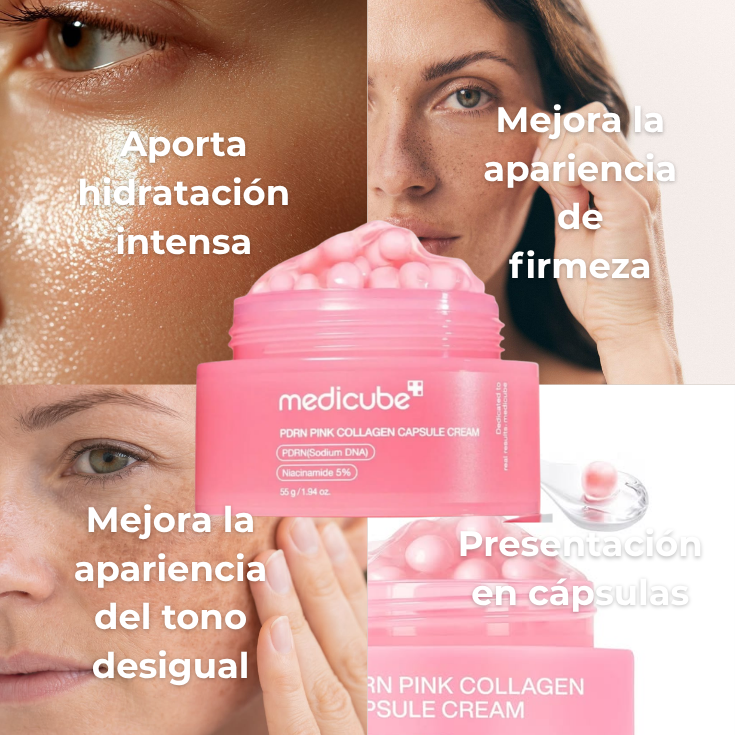 CREMA HIDRATANTE - Medicube Pdrn Pink Collagen Capsule Cream