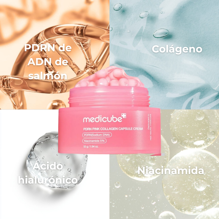 CREMA HIDRATANTE - Medicube Pdrn Pink Collagen Capsule Cream