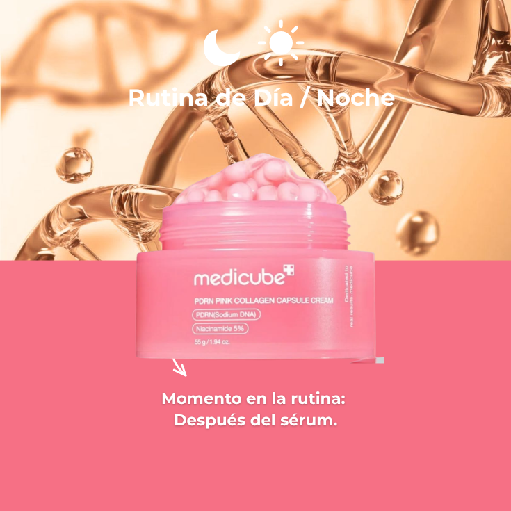 CREMA HIDRATANTE - Medicube Pdrn Pink Collagen Capsule Cream