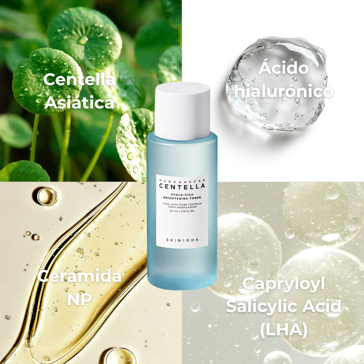 TÓNICO FACIAL - Skin1004 Cica Brightening Hyalu-Cica Toner