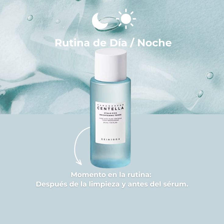 TÓNICO FACIAL - Skin1004 Cica Brightening Hyalu-Cica Toner