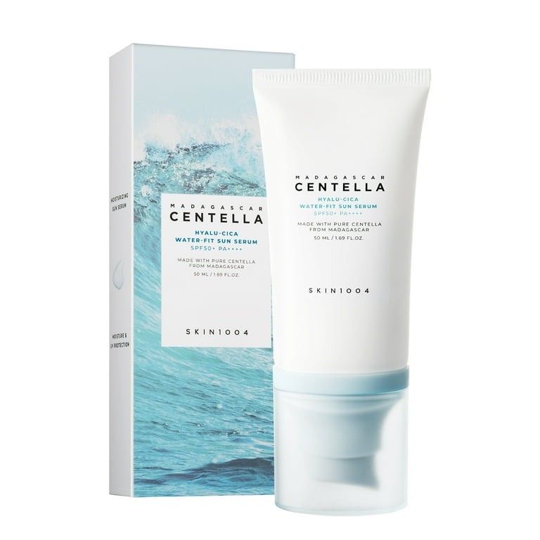 Bloqueador solar - Skin1004 Madagascar Centella Hyalu-Cica Water Fit Sun Serum