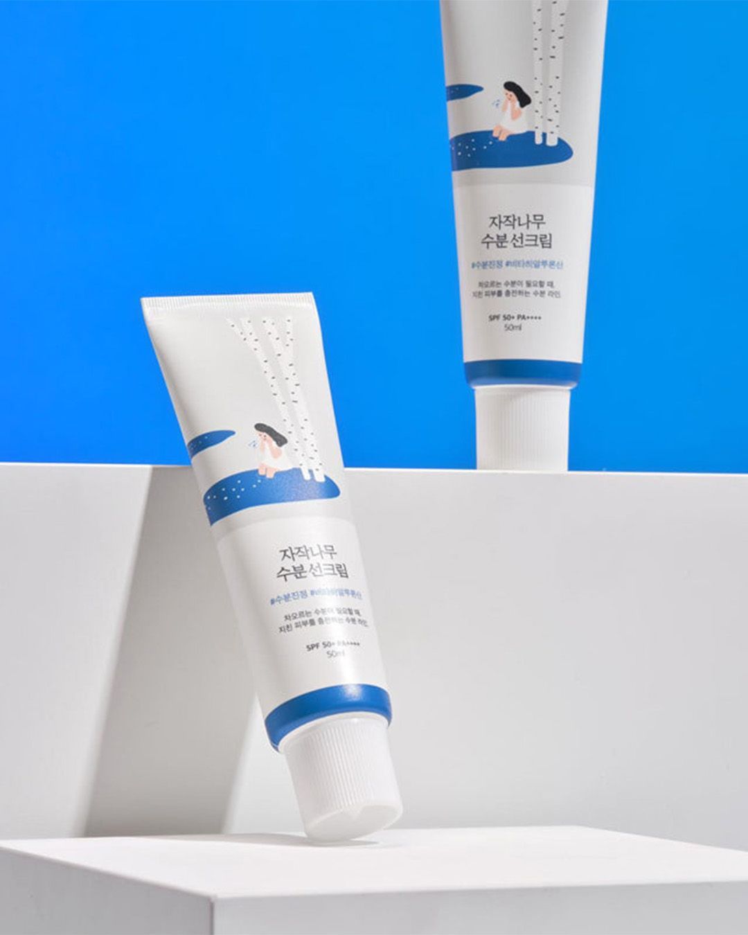 Bloqueador facial - Round Lab Birch Juice Moisturizing Sunscreen